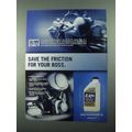 2004 Bel-Ray EXS Synthetic Motor Oil Ad - Friction Boss