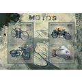 CENTRAL AFRICA 2012 SHEET MNH MOTORCYCLES MOTOS...