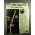 1982 Marlin 336 Rifle Ad - In the Old West, a g...