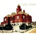 c1907 Los Angeles, CA Postcard County Court Hou...