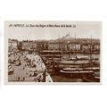 REAL PHOTO POSTCARD LE QUAI DES BELGES ET NOTRE...