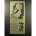 1955 Green Giant Peas Ad - What's the use of being a pea if you can't grow up