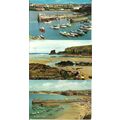 Cornwall NEWQUAY 3 Postcards (Various Publishers)