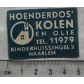 vintage Matchbox Label - Hoenderdos - Kolen En ...