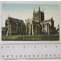 vintage postcard Hereford Cathedral