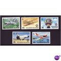 SOLOMON IS 1983 MANNED FLIGHT SG 493/497 SET 5 ...
