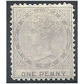 Dominica 1874 SG1 1d Lilac Watermark Crown CC P...