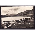 CAPEL CURIG LAKE AND SNOWDON REAL BLACK & WHITE...