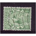 GREAT BRITAIN 1924 GEORGE V SG 418a 1/2d GREEN ...