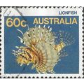 AUSTRALIA, FISH, Lionfish, blue 1986, 60c, #3