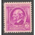 861 3c Ralph Emerson Fine MNH Q7334