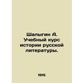 Shalygin A. Course in the History of Russian Literature. In Russian /Shalygin A