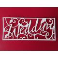 6 x Tonic Die Cuts Wedding
