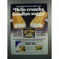 1983 Gorton's Crunchy Fish Sticks & Fillets Ad