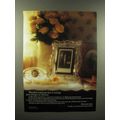 1989 Waterford Crystal Ad - Picture Frame, Tabl...