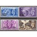 Bahrain 1948 Olympic Games Set SG63-66 Mounted ...