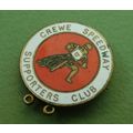 Vintage Crewe Speedway Supporters Club Metal En...