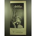 1959 Weil Antilope Perfume Advertisement - Anti...