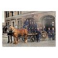 ptc3147 - Lancs. - Horses & Fire Brigade, at Ri...