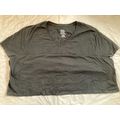 (1) Just My Size Woman's 5X (30W/32W) Soft V Ne...