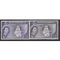 1953/1962 SG 136a+136b - MH (*)