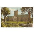 St Mary's Church Abergavenny Postcard Monmouths...