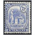 St Vincent 1910 SG105 2 1/2d Ultramarine Mounte...