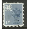 Wales GB 1984 17p Grey Blue Type 1 pfs 15 SG W4...