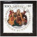 GER 1993 100pf+ 50 'CHRISTMAS' FINE USED (EBID3...