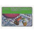 PHONE CARD - BT - SNOW - 100 UNITS