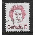 CANADA 1972 SG701 10c BROWN LAKE FINE USED#3