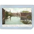 Rhode Island Pawtucket Postcard Pawtucket River...