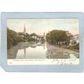 Rhode Island Pawtucket Postcard Pawtucket River...