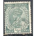 India 1932 - SG 232 - KGV ½a green - used 4