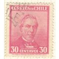 Chile 1934 - 30c purple pink - President Jose J...