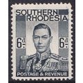 Southern Rhodesia KGVI 1937 6d Grey-Black SG44 ...