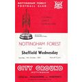 NOTTINGHAM FOREST v SHEFFIELD WEDNESDAY LEAGUE ...