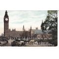 Palace Yard Westminster London Postcard Unused VGC