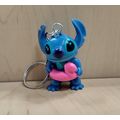 Disney Stitch with Swim Tube Custom 2" Keychain...