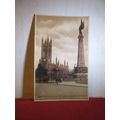 WAR MEMORIAL & CHURCH, NEWCASTLE unused vintage...