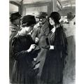 TRAMWAY TICKET COLLECTOR 1915 Louis Rémy Sabatt...