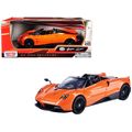 Pagani Huayra Roadster Orange 1/24 Diecast Mode...