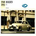 Collectors Club card. Classic Cars. Holden FX