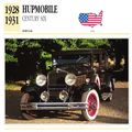 Collectors Club card. Classic Cars. Hupmobile C...