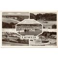 REAL PHOTOGRAPHIC MULTI-VIEW POSTCARD OF FALMOU...