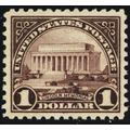 571, Mint XF NH $1 Lincoln Memorial Stamp * Stu...