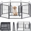 Dog Playpen, Dog Fences for the Yard, Portable ...