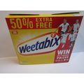 Weetabix 2021 Cereal Box Empty Wild Cats Footba...