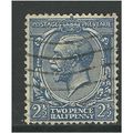 GB 1924 KGV 2 1/2d Blue Wmk 111 SG 422 (C225)
