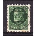 GERMANY STATES BAVARIA 1914 7 1/2pf GREEN SG176...